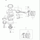 DF200/DF225/DF250 Коленвал