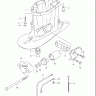 DF150/DF175 Корпус ведущего вала (нога)