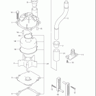 DF90/DF115 Водяной  насос (DF90T:680686~)