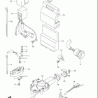 DF300 Переключатель и модуль контроля двигателя