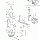DF90/DF115 Коленвал