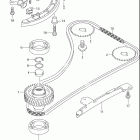 DF90/DF115 Цепь ГРМ