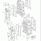 DF200/DF225/DF250 Головка цилиндра