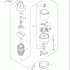 DF40/DF50 Стартер электрический (model:01~04)
