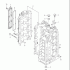 DF90/DF115 Блок цилиндров
