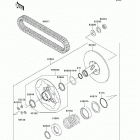 Prairie 360 (KVF360-B8F) Вариатор