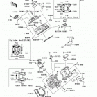 KFX700 (KSV700-A8F) Головка цилиндра