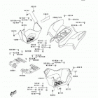KFX50 (KSF50-B8F) Заднее крыло