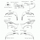 Brute Force 750 4x4i NRA Outdoors (KVF750-E9FA) Decals(c.h.max-1)(e8fa / e9fa)