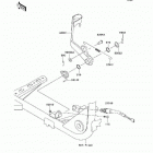 Prairie 360 (KVF360-B8F) Педаль тормоза