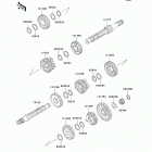 Bayou 250 (KLF250-A9F) Трансмиссия
