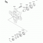 KFX700 (KSV700-B6F) Переднее колесо