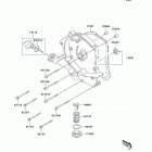 KFX50 (KSF50-B8F) Крышки двигателя
