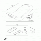 KFX50 (KSF50-B8F) Сидение