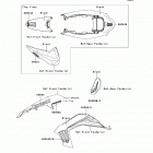 KFX450R (KSF450-B9FB) Decals(black)(b9fb)