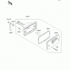 Bayou 250 (KLF250-A9F) Фонарь