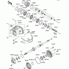 Prairie 360 (KVF360-B8F) Карданный вал - задний