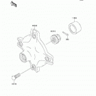 Prairie 360 (KVF360-B8F) Задняя ступица колеса