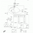 KFX90 (KSF90-A7F) Топливный бак