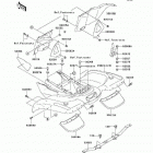 Prairie 360 (KVF360-B8F) Заднее крыло