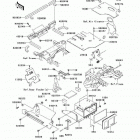 Prairie 360 (KVF360-B8F) Рама ,крепежные детали