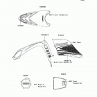 KFX700 (KSV700-B9F) Decals(b9f)