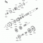 Prairie 360 (KVF360-B8F) Трансмиссия