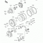 Bayou 250 (KLF250-A9F) Сцепление