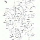 Prairie 360 (KVF360-B8F) Переднее крыло(ья)