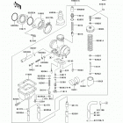 Bayou 250 (KLF250-A9F) Карбюратор