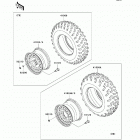 Brute Force 750 4x4i NRA Outdoors (KVF750-E9FA) Колеса,покрышки