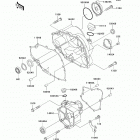 Bayou 250 (KLF250-A9F) Крышки двигателя