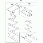 KFX700 (KSV700-B6F) Owner's tools