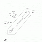 KFX50 (KSF50-B8F) Глушитель