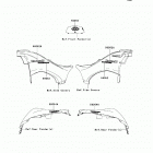 Brute Force 750 4x4i NRA Outdoors (KVF750-E9F) Decals(c.h.green)(e8f / e9f)
