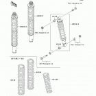 Prairie 360 (KVF360-B8F) Амортизатор