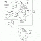 Prairie 360 (KVF360-B8F) Передний тормоз