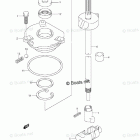 DF 140TLK6 Clutch Rod (DF140Z:%680233)