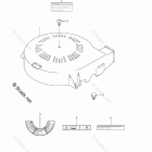 DF 140TLK6 RING GEAR COVER