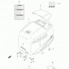 DF70TL Engine Cover (model:98%02)