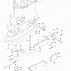 DF70TL Корпус ведущего вала (нога)