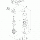 DF70TL Starting Motor (model:01%07)