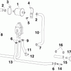E40DTLISR Топливный фильтр