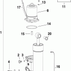 E30DPSLIIH Trim & tilt hydraulic assembly