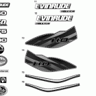 E175DPLIIB Decals - blue