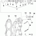 E30DRIIG Головка блока цилиндров и термостат
