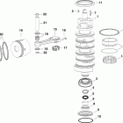 E130DCXIIR Коленчатый вал , поршни