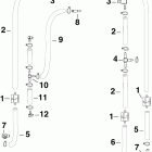 E150DCXIIB Шланги рециркуляции масла