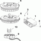 E30DRIIG Статор, маховик