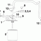 E150DCXIIB Топливный фильтр